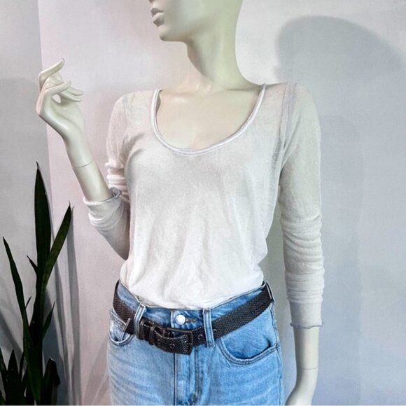 Free People Stretchy Gauze Knit Extra Long Tunic - Picture 3 of 12